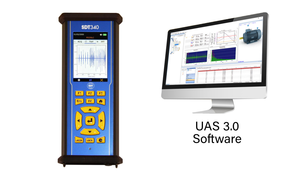 SDT340 LUBExpert – Analizador de ultrasonido y lubricación basada en condición