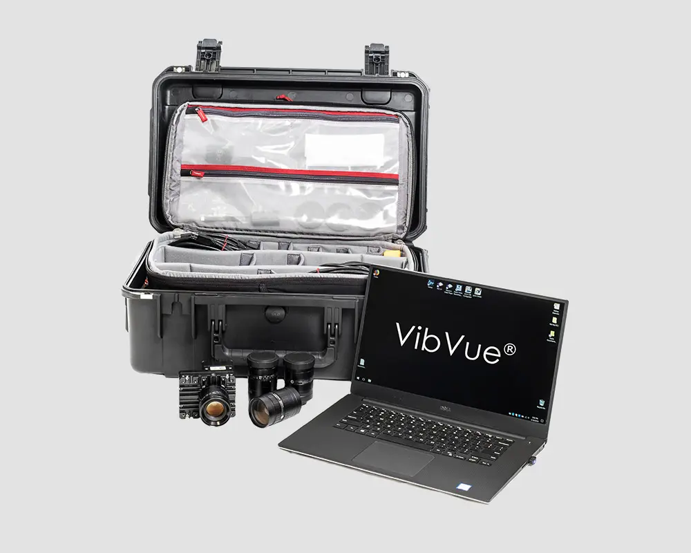 VibVue - Sistema de amplificación de movimiento para diagnóstico de vibraciones
