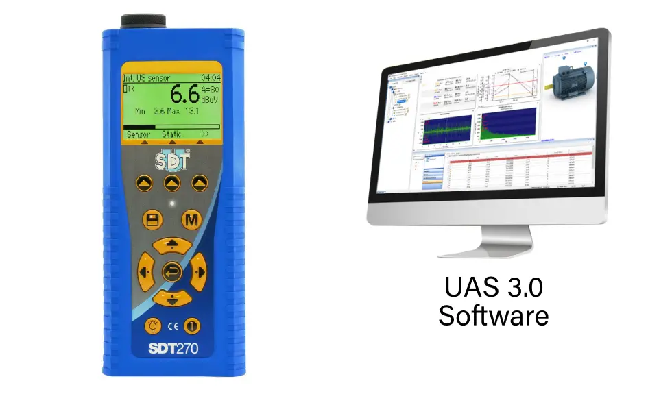 SDT270 – Detector de ultrasonido multipropósito para mantenimiento predictivo